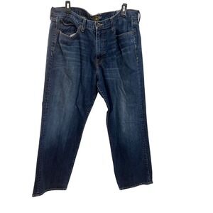 Lucky Brand‎ 361 Vintage Straight Dark Wash Denim Jeans Men's Size 38x30